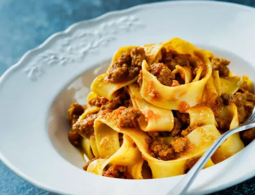 Pappardelle al ragù di cinghiale